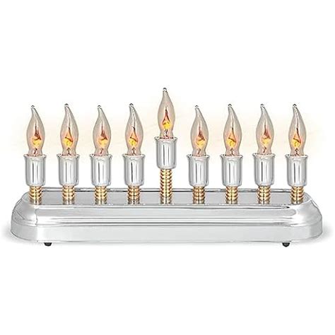 Stainless Steel Hanukkah Menorahs 2024, Jewish Menorahs for 